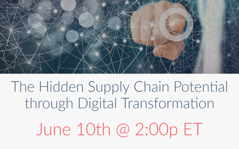 June 10 Webinar Featured Image - Digital Transformation Supply Chain