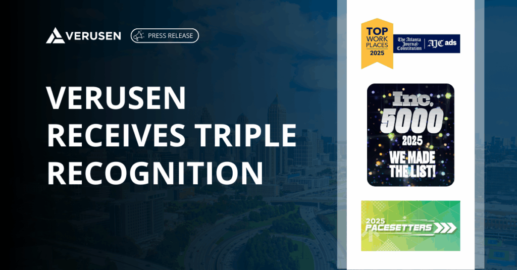 Verusen receives triple recognition