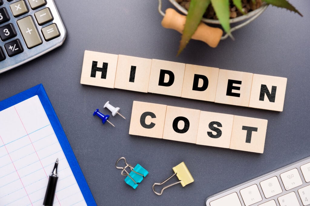Unseen inventory costs and inefficiencies in workplace supply chain management.