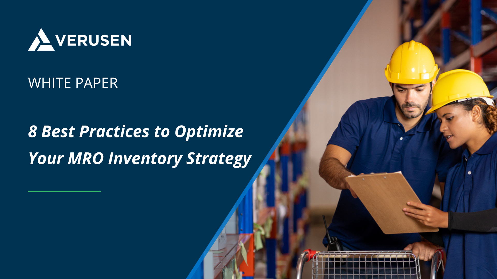 8 Best Practices for MRO Inventory Graphic Best practices to optimize MRO