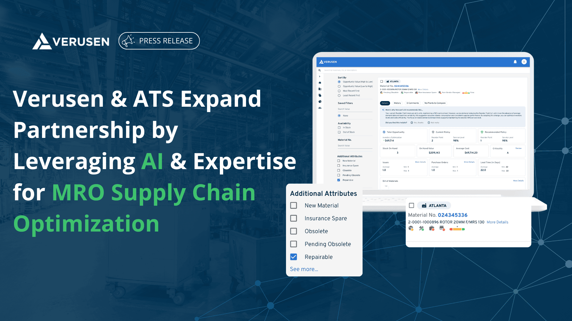 Verusen & ATS Partnership