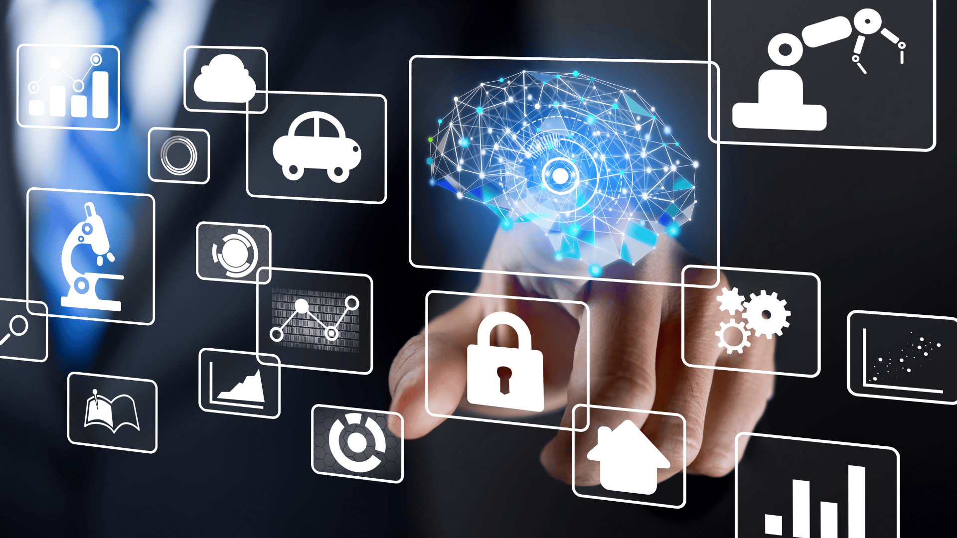 image1 AI-driven supply chain optimization and MRO data management illustration.